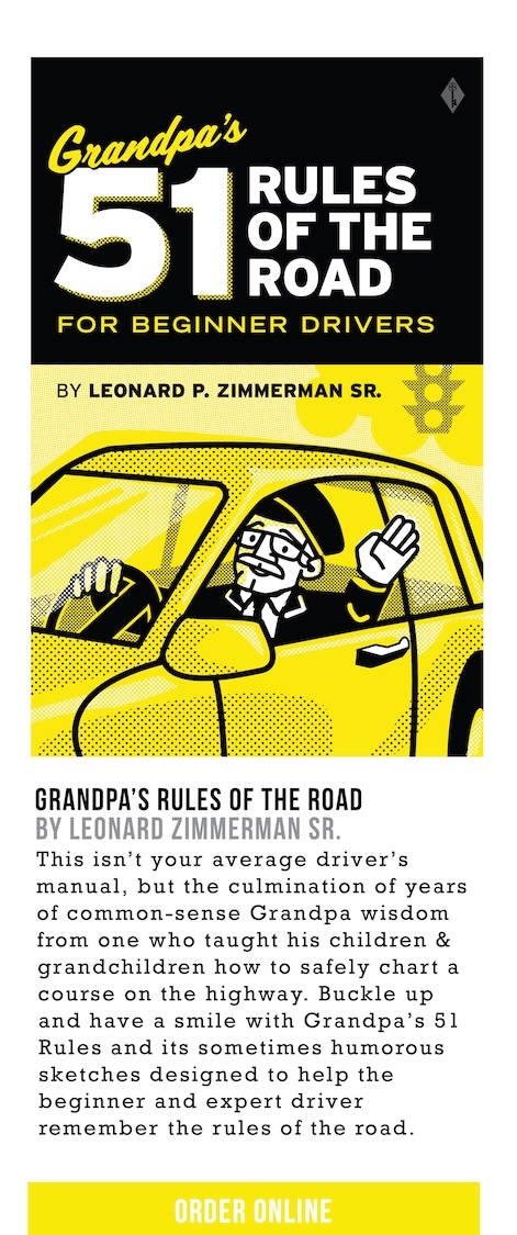 Buy Grandpa's 51 Rules of the Road from Amazon