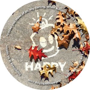 HAPPY - Autumn Leaves