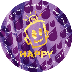 HAPPY - Augusta Pride 2022 (Purple Party)