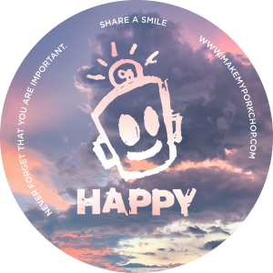 HAPPY — Pink Sunset